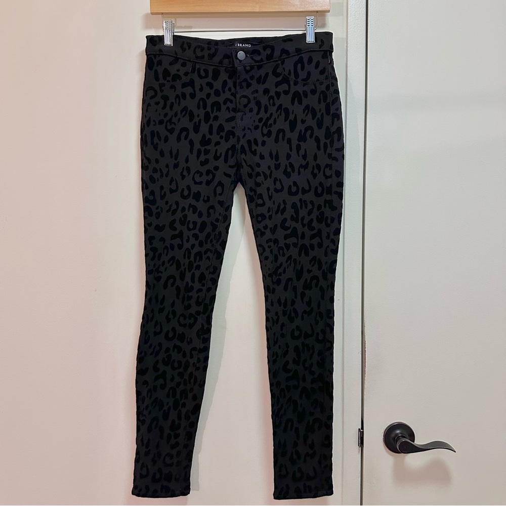 J Brand Blackcat Super Skinny Leopard Jegging